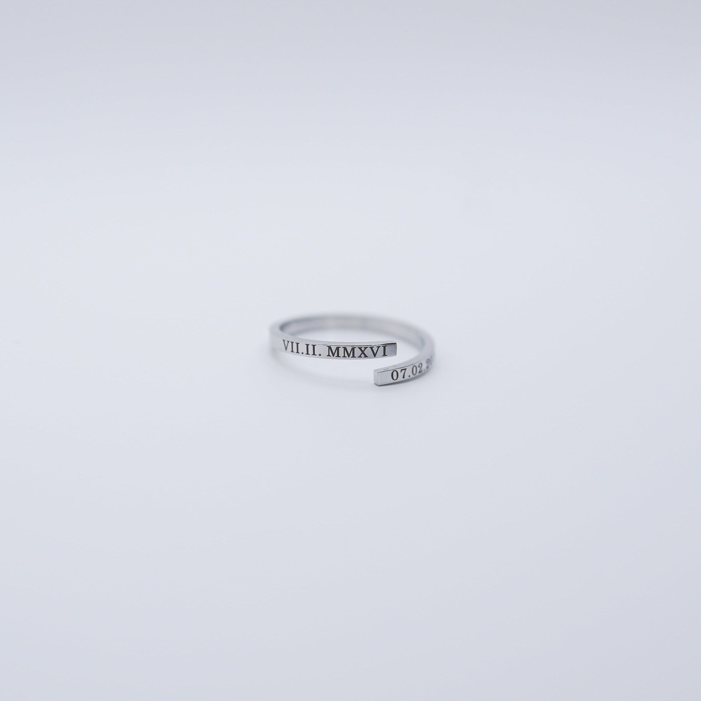Customized Engraved Ring with Names