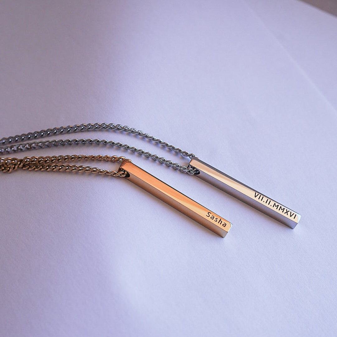 Personalized Unisex Initial Necklace